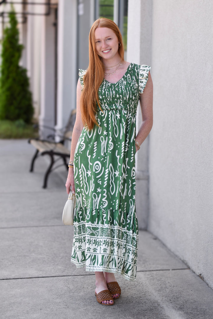Oasis Midi Dress