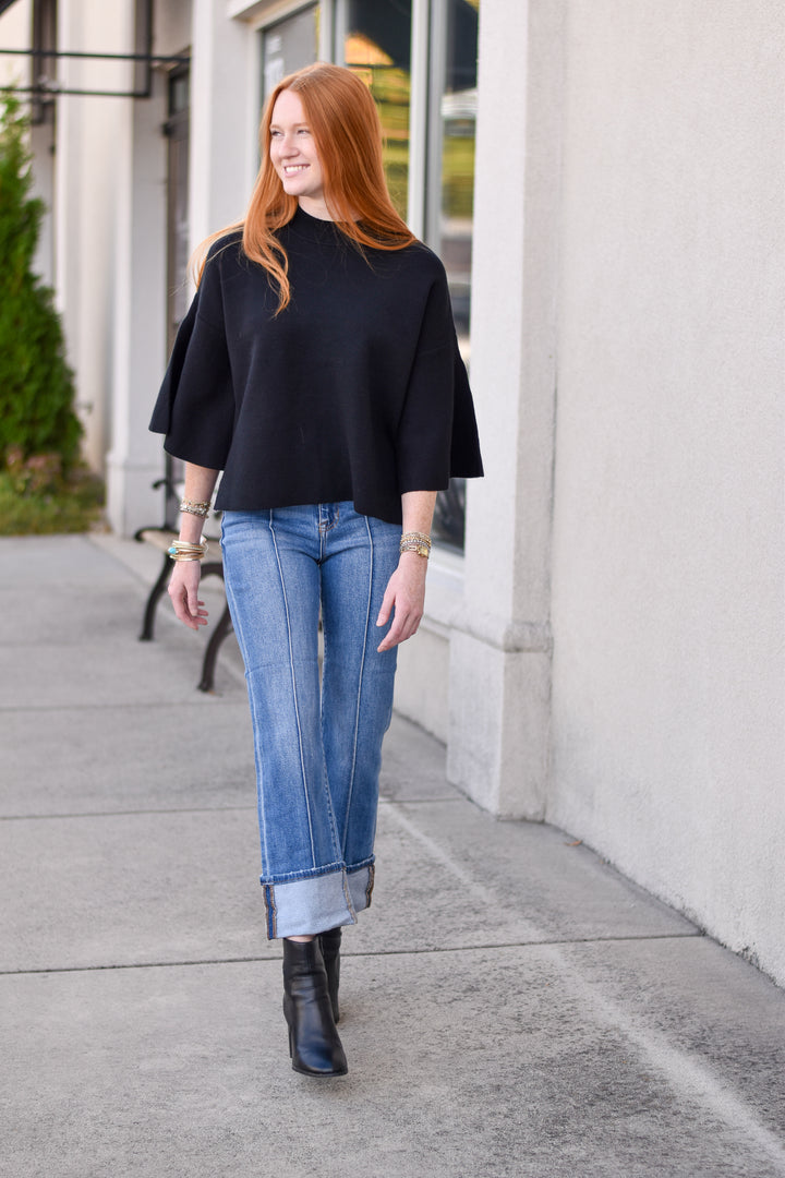 Lainey Bell Sleeve Sweater