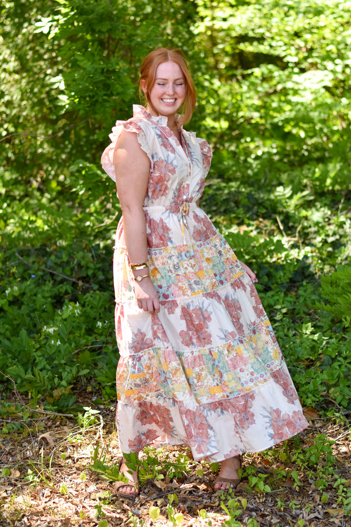 Pol Garden Dream Maxi Dress