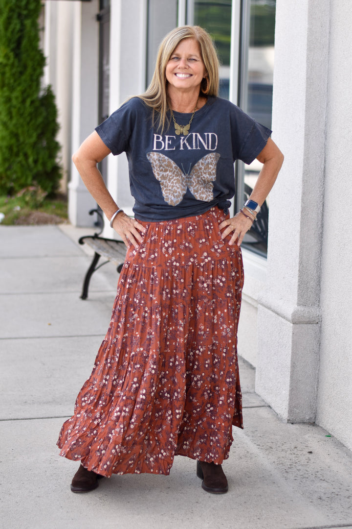 Be Kind Butterfly Graphic Tee