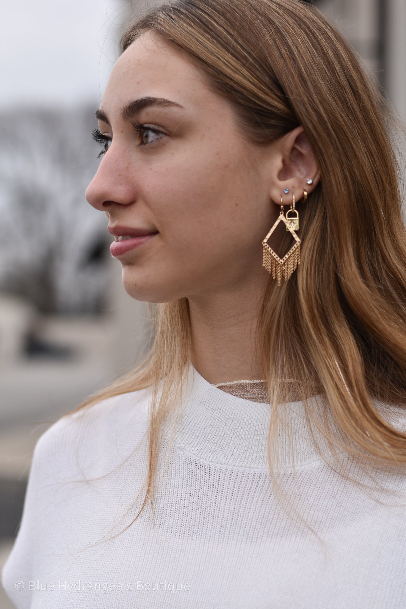 Sofia Fringe Earrings