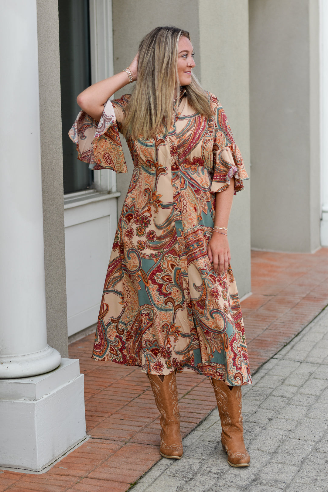Wanderlust Paisley Dress