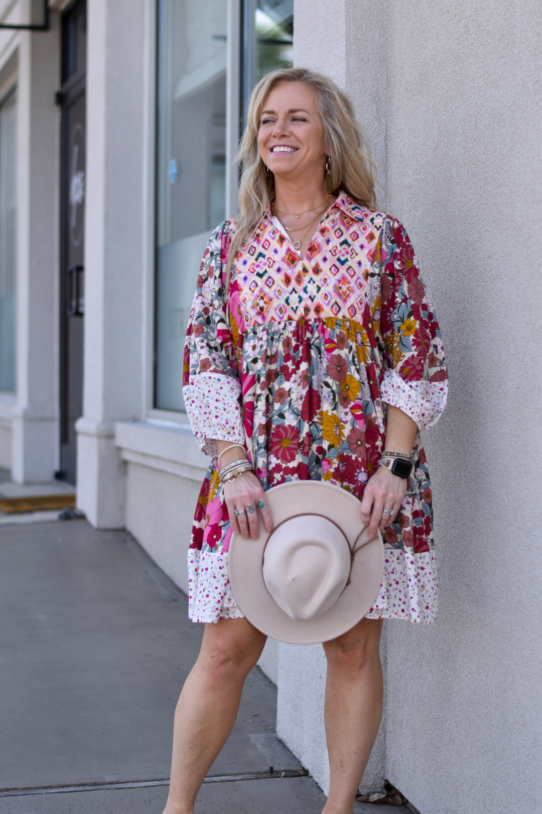 Bibi Garden Mix Dress