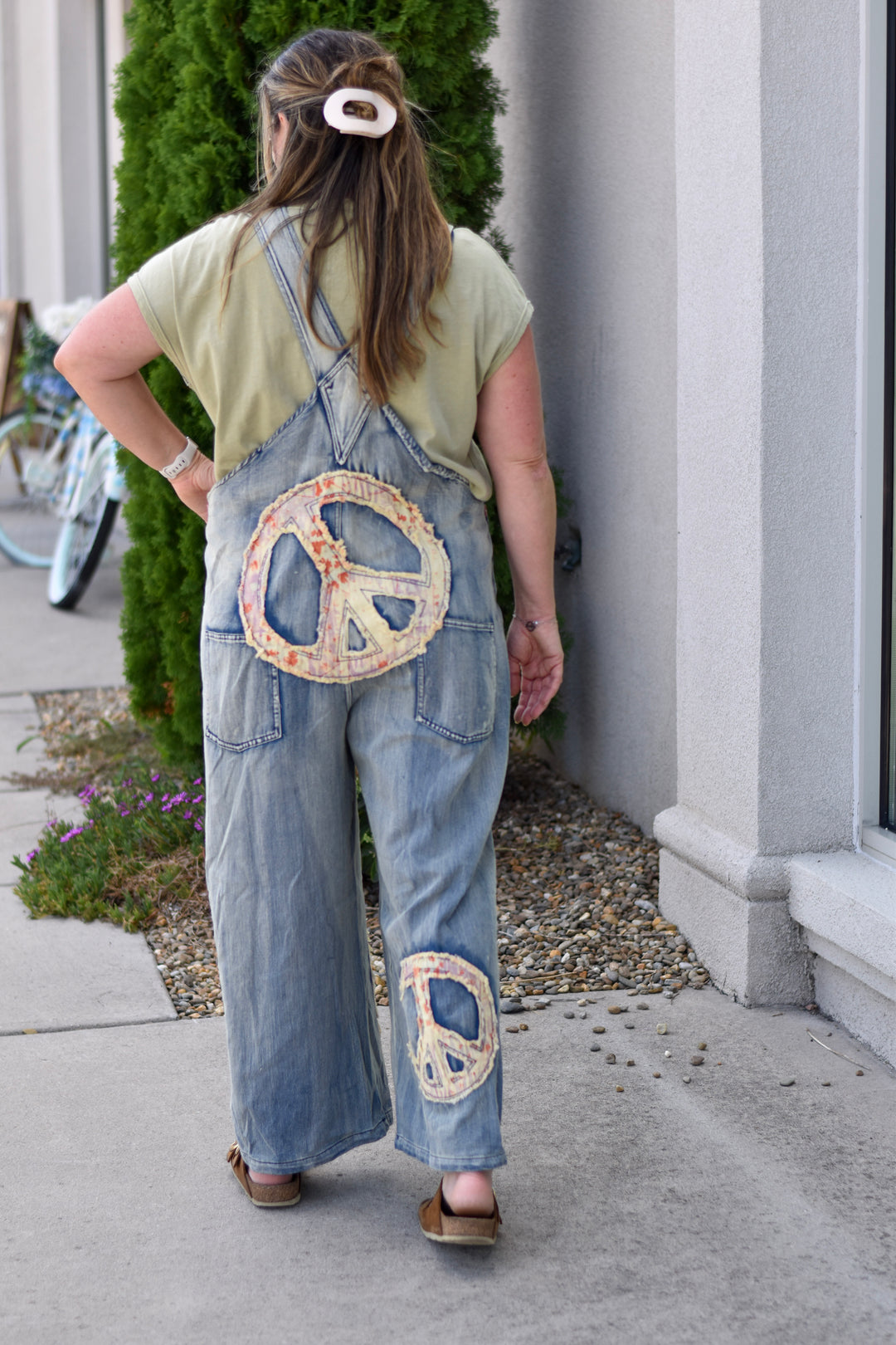 Peace & Patchwork Overalls