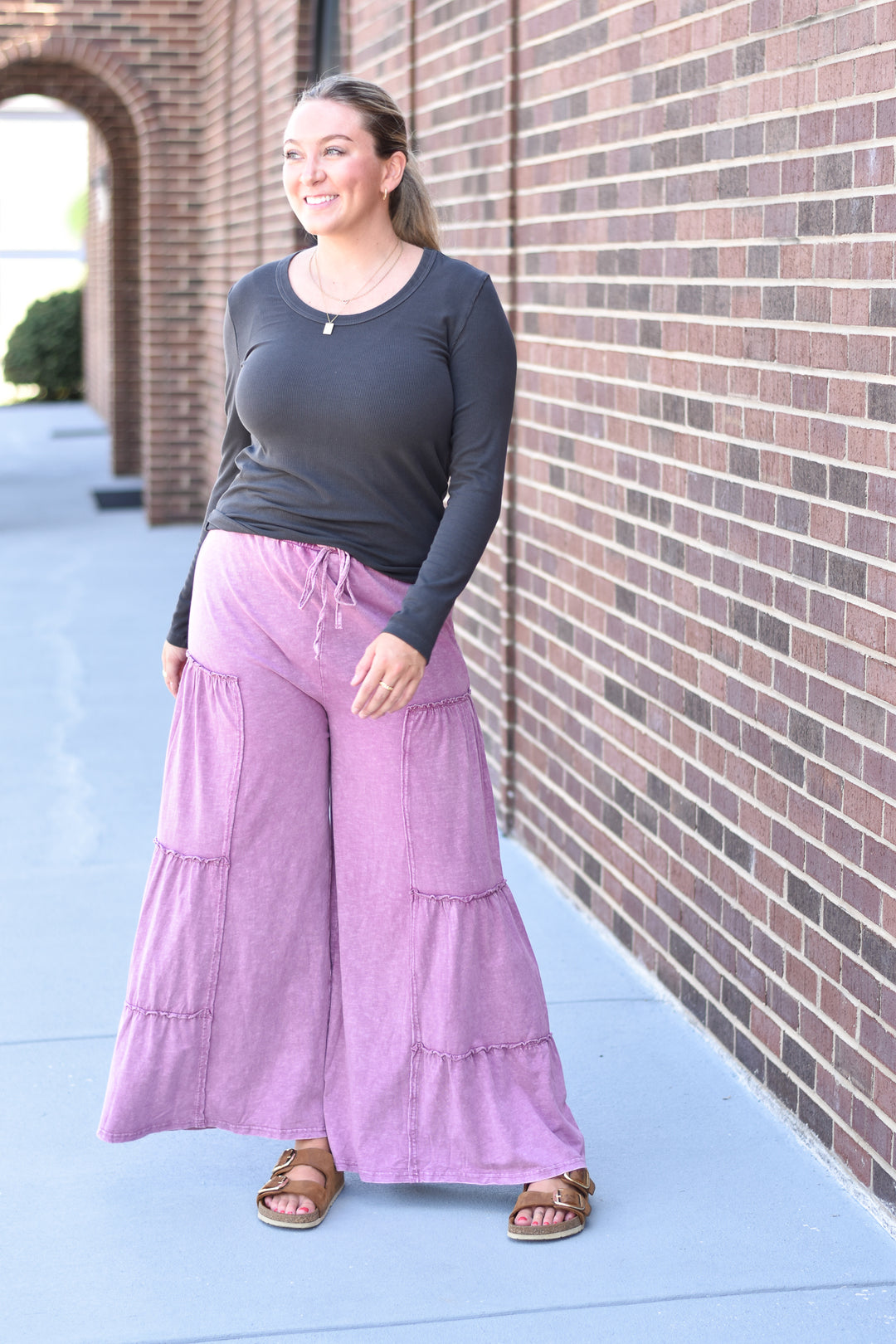 Boho Berry Pants