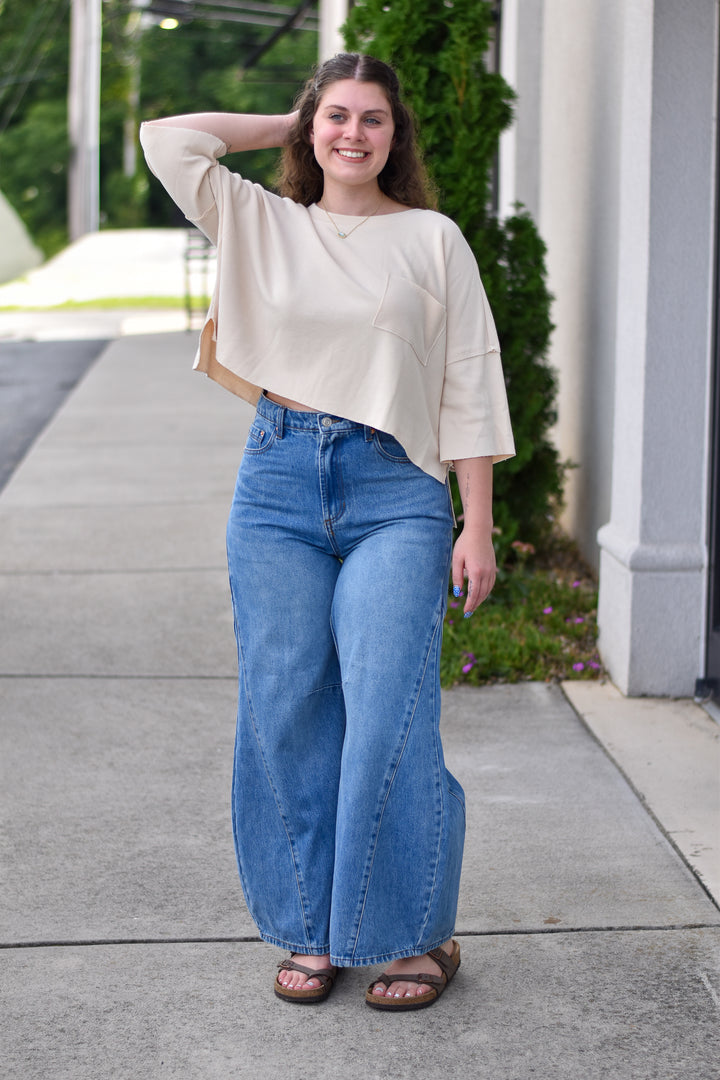 Sundown Mineral Knit Top
