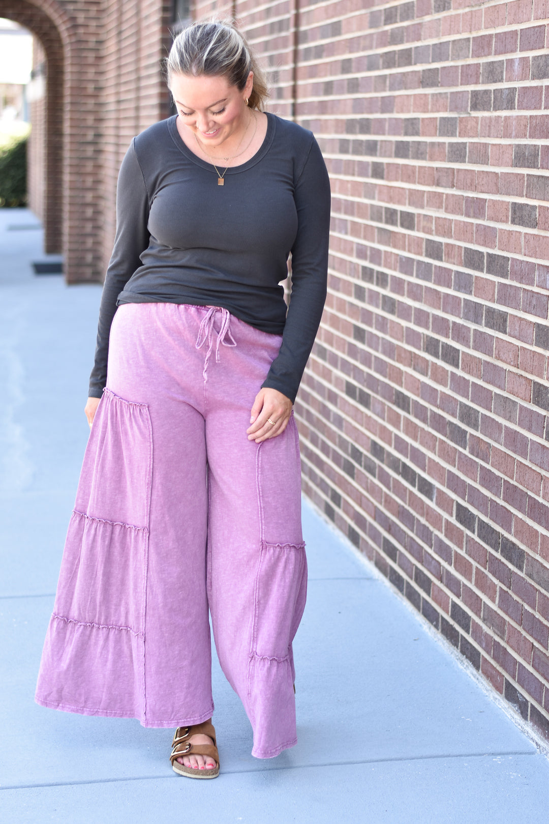 Boho Berry Pants