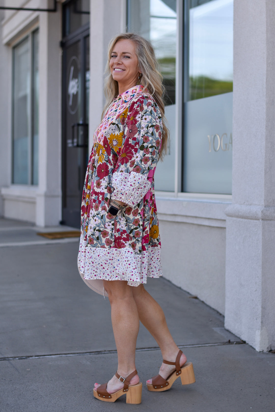 Bibi Garden Mix Dress