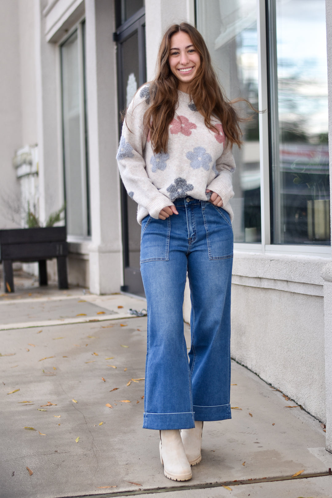 Vervet High Rise Soft Baggy Jeans