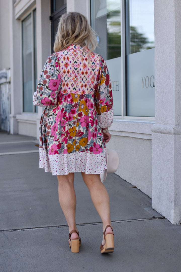 Bibi Garden Mix Dress