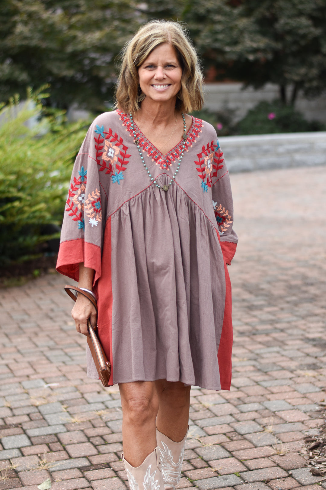 Arielle Embroidered Dress