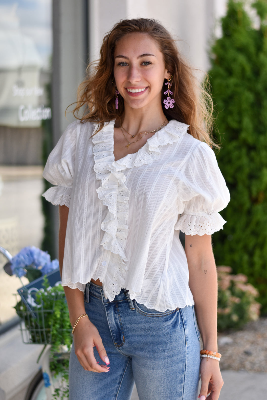 Daydream Ruffle top