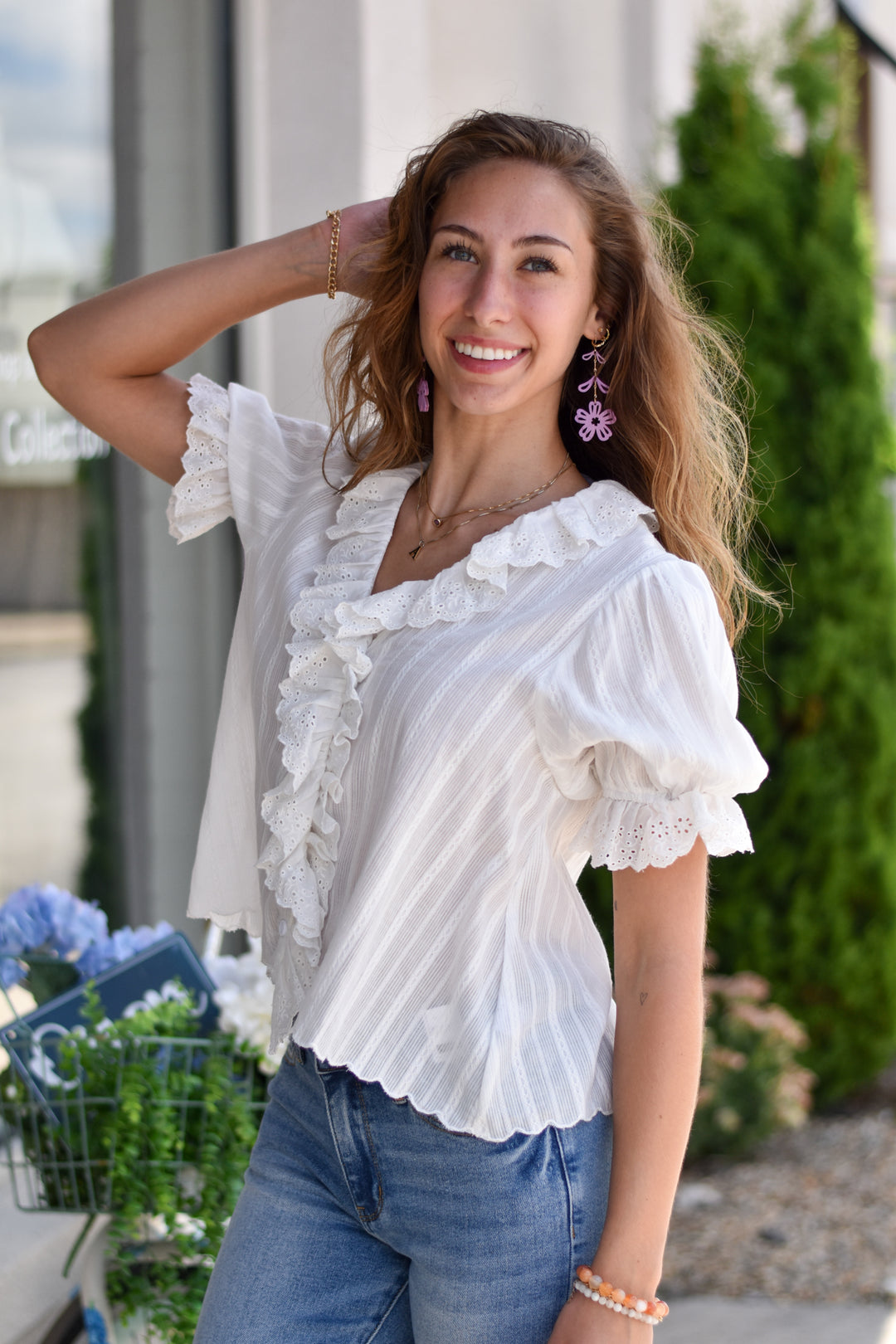 Daydream Ruffle top