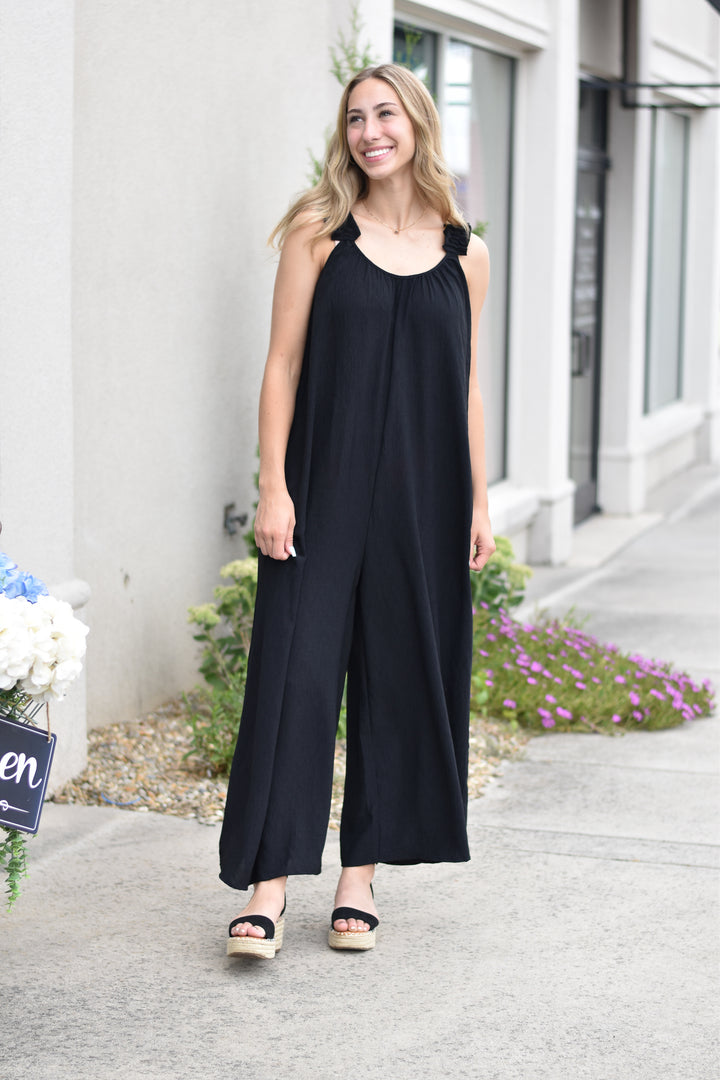 Delia Wide Leg Jumpsuit