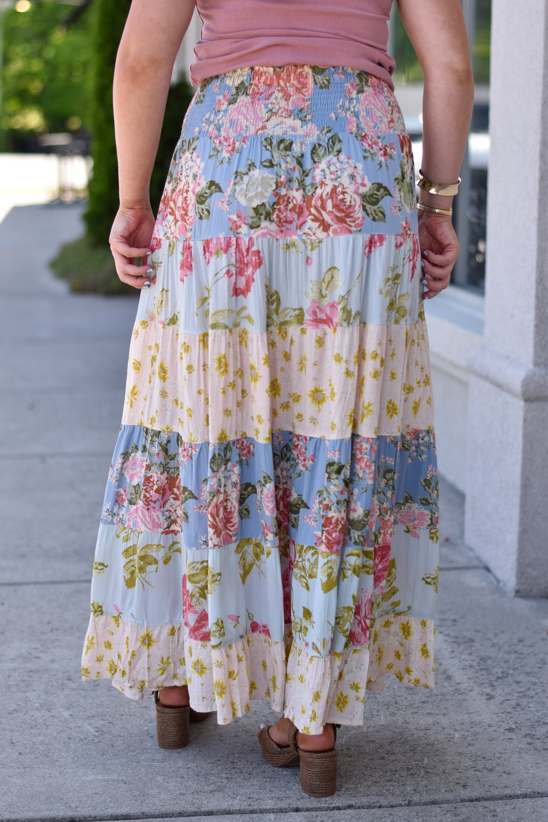 Rose Garden Tiered Skirt