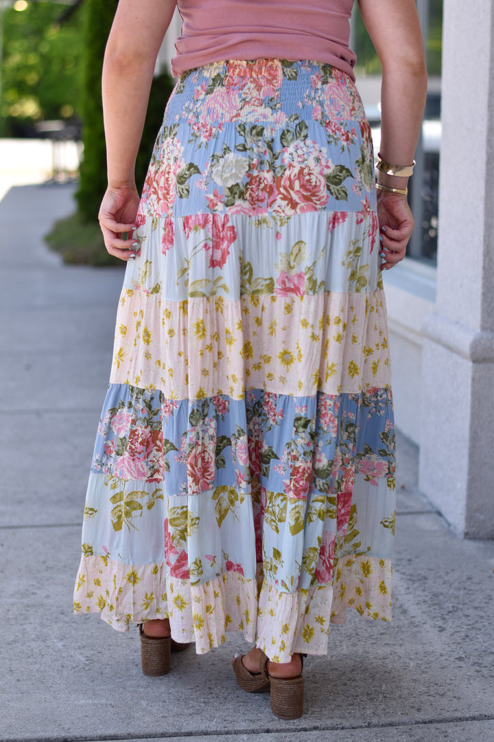Rose Garden Tiered Skirt