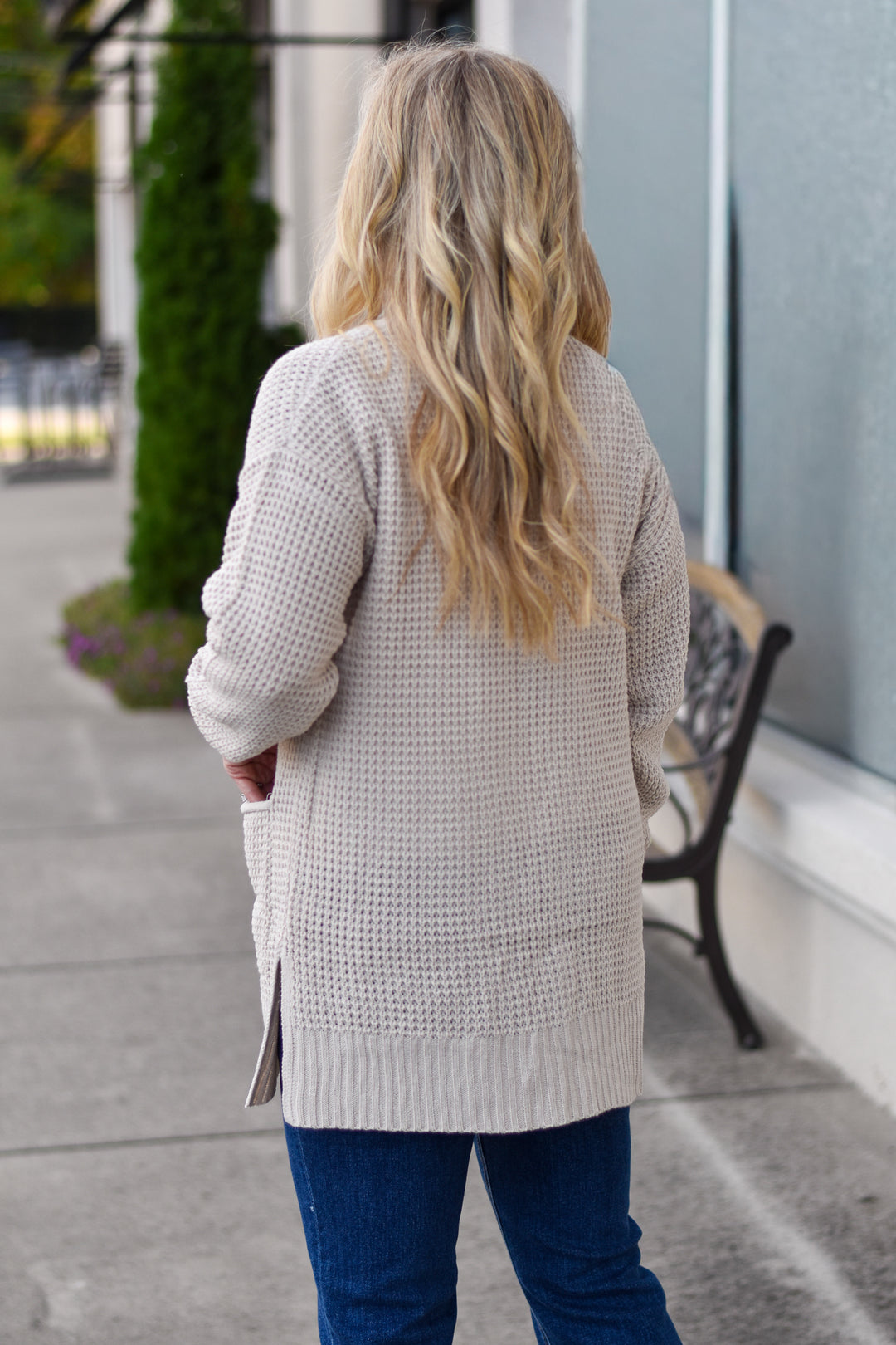 Cozy Waffle Knit Cardigan