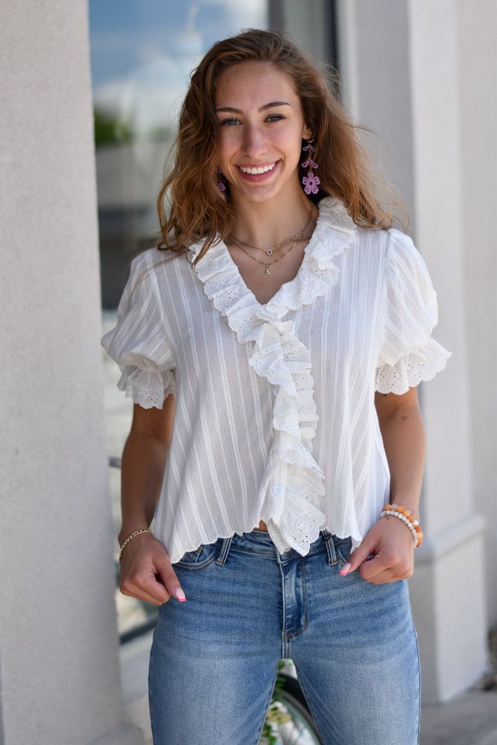 Daydream Ruffle top