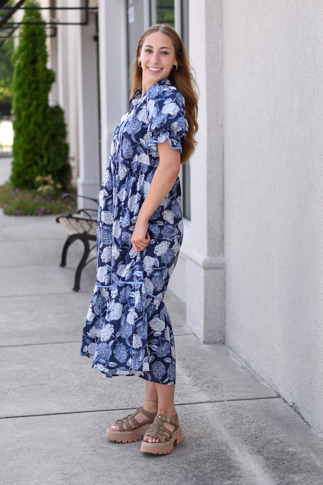 Hydrangea Haven Dress