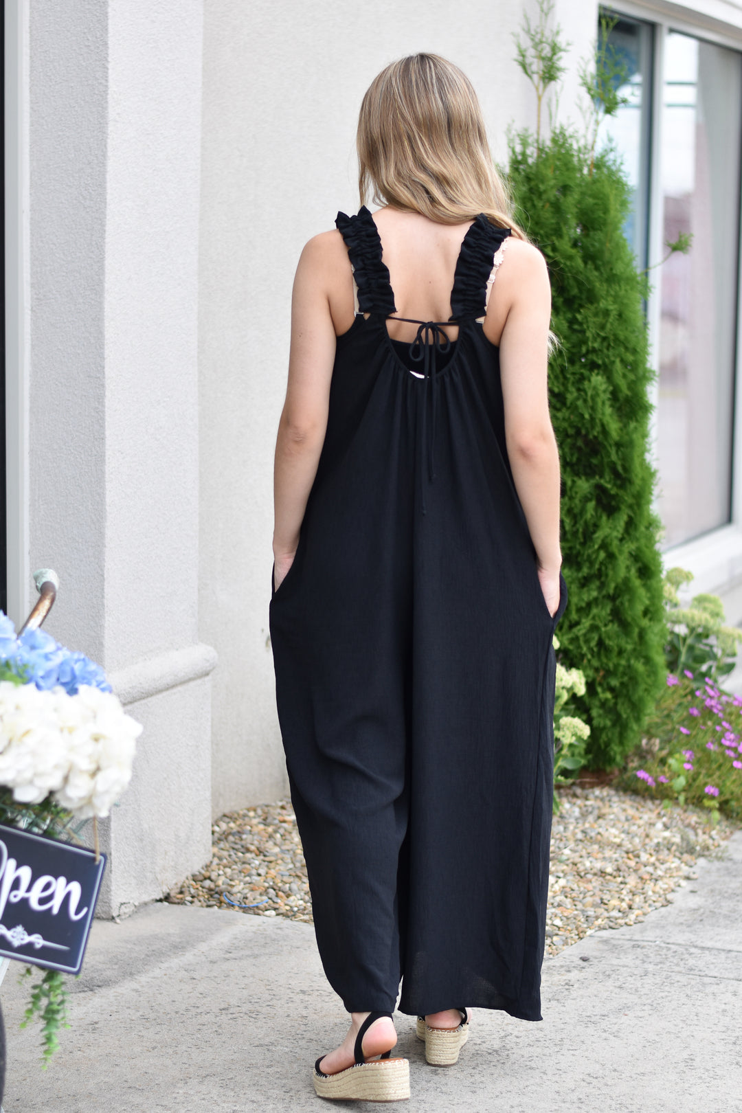 Delia Wide Leg Jumpsuit