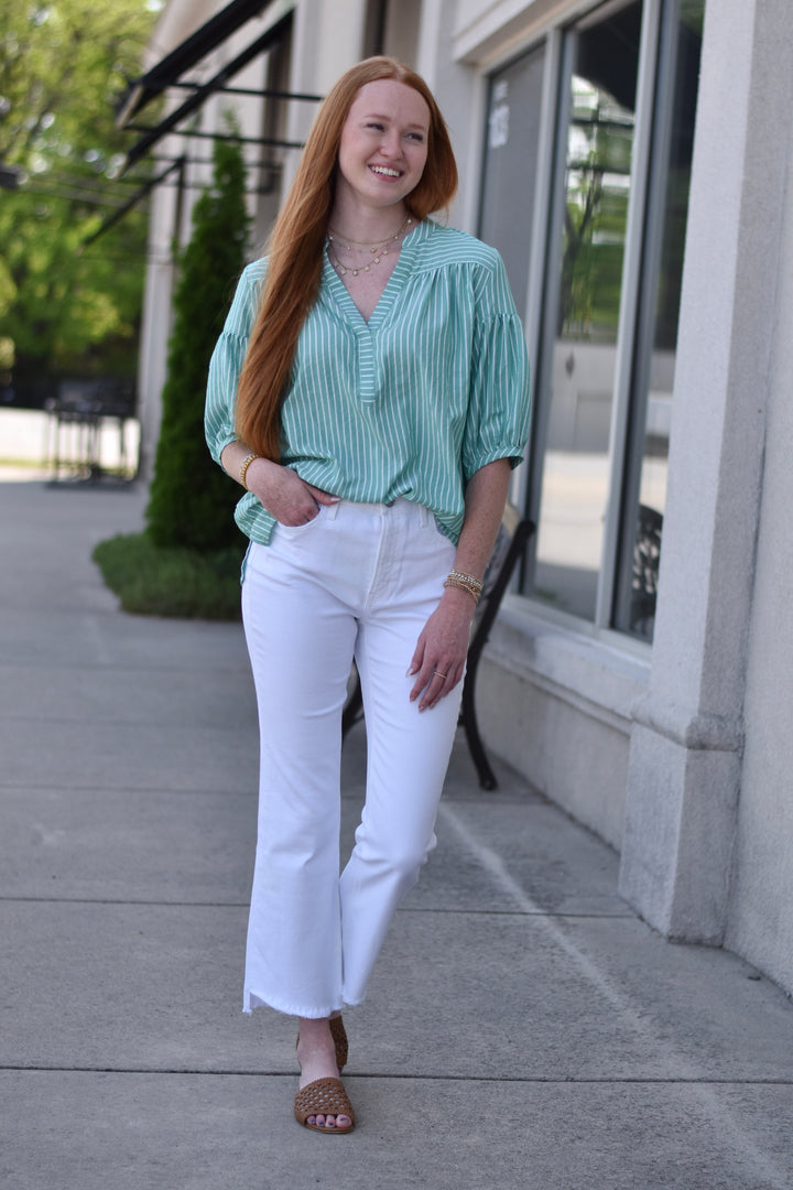 Flying Monkey Crop Flare Jeans