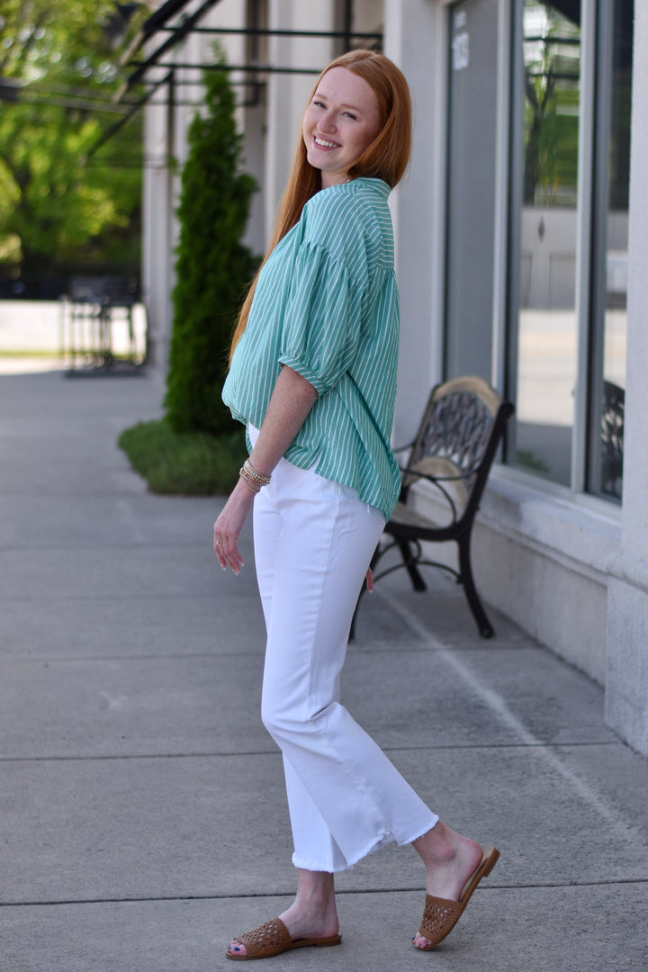 Flying Monkey Crop Flare Jeans