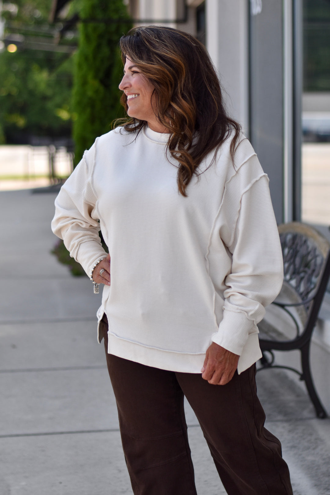 Vintage Washed Ease Pullover