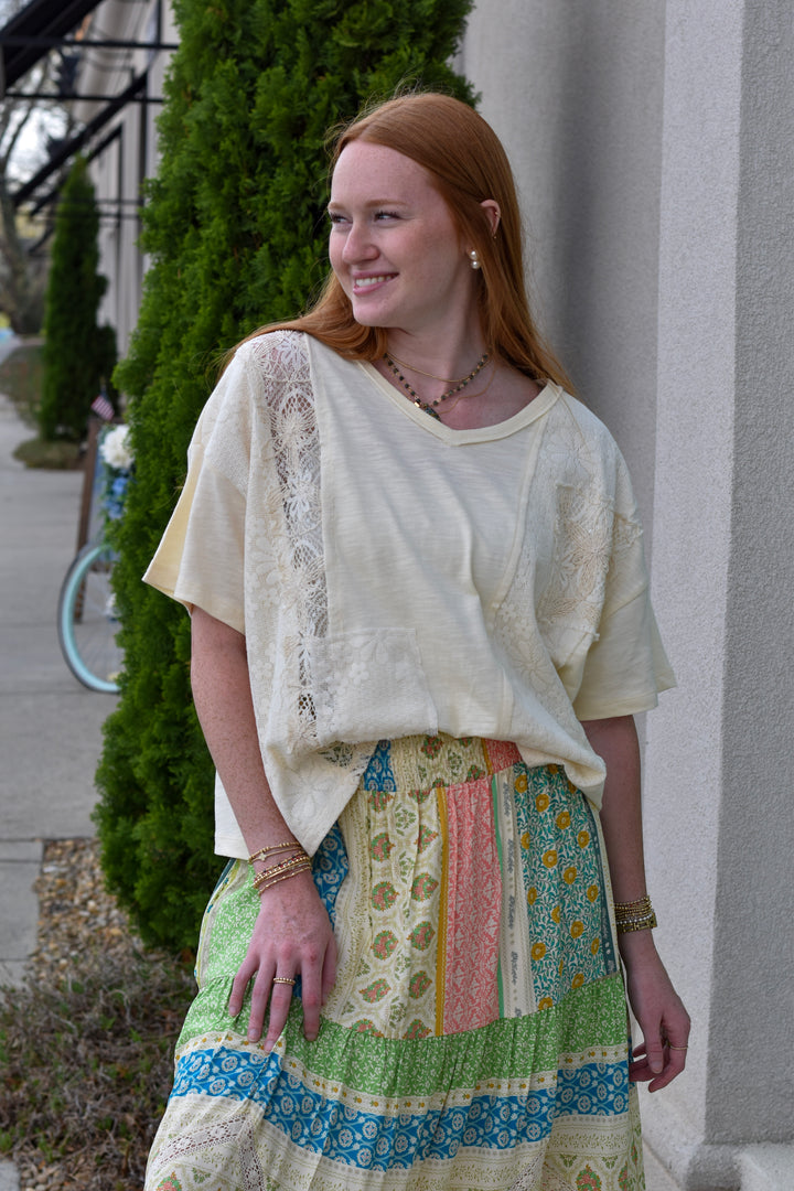 Meadow Stitch Top