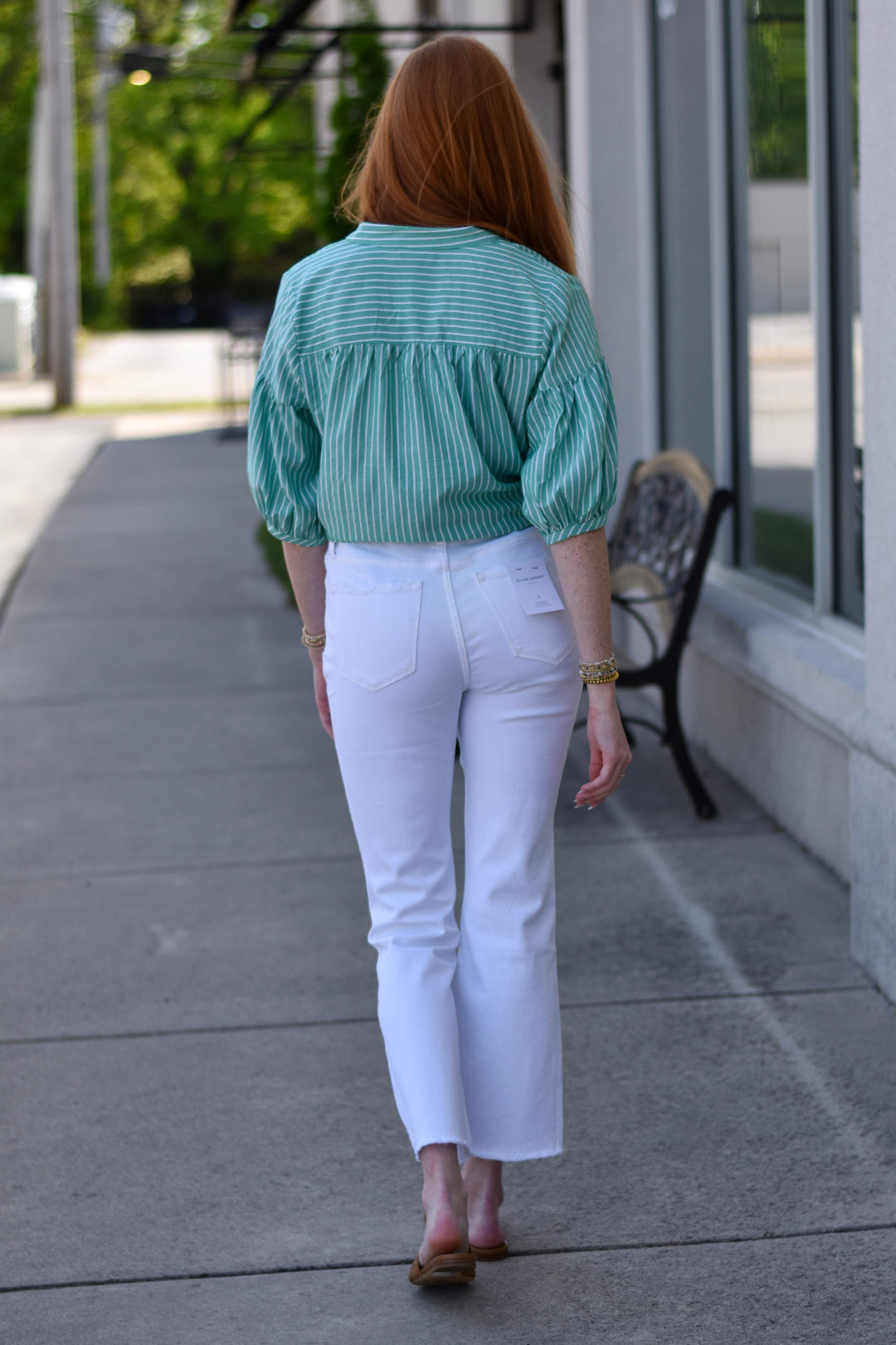 Flying Monkey Crop Flare Jeans