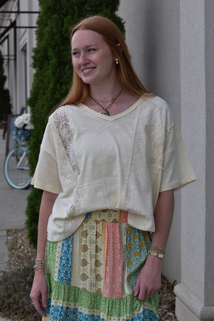 Meadow Stitch Top
