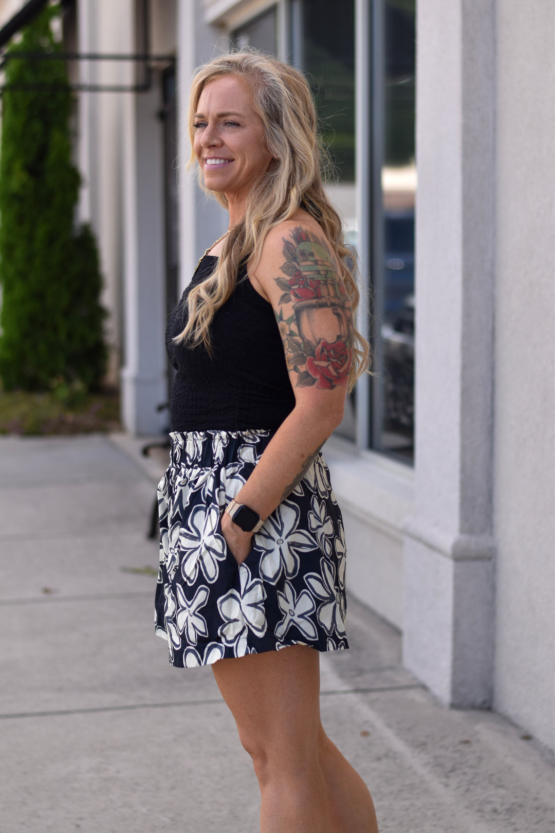 Daisy Dreams Floral Shorts