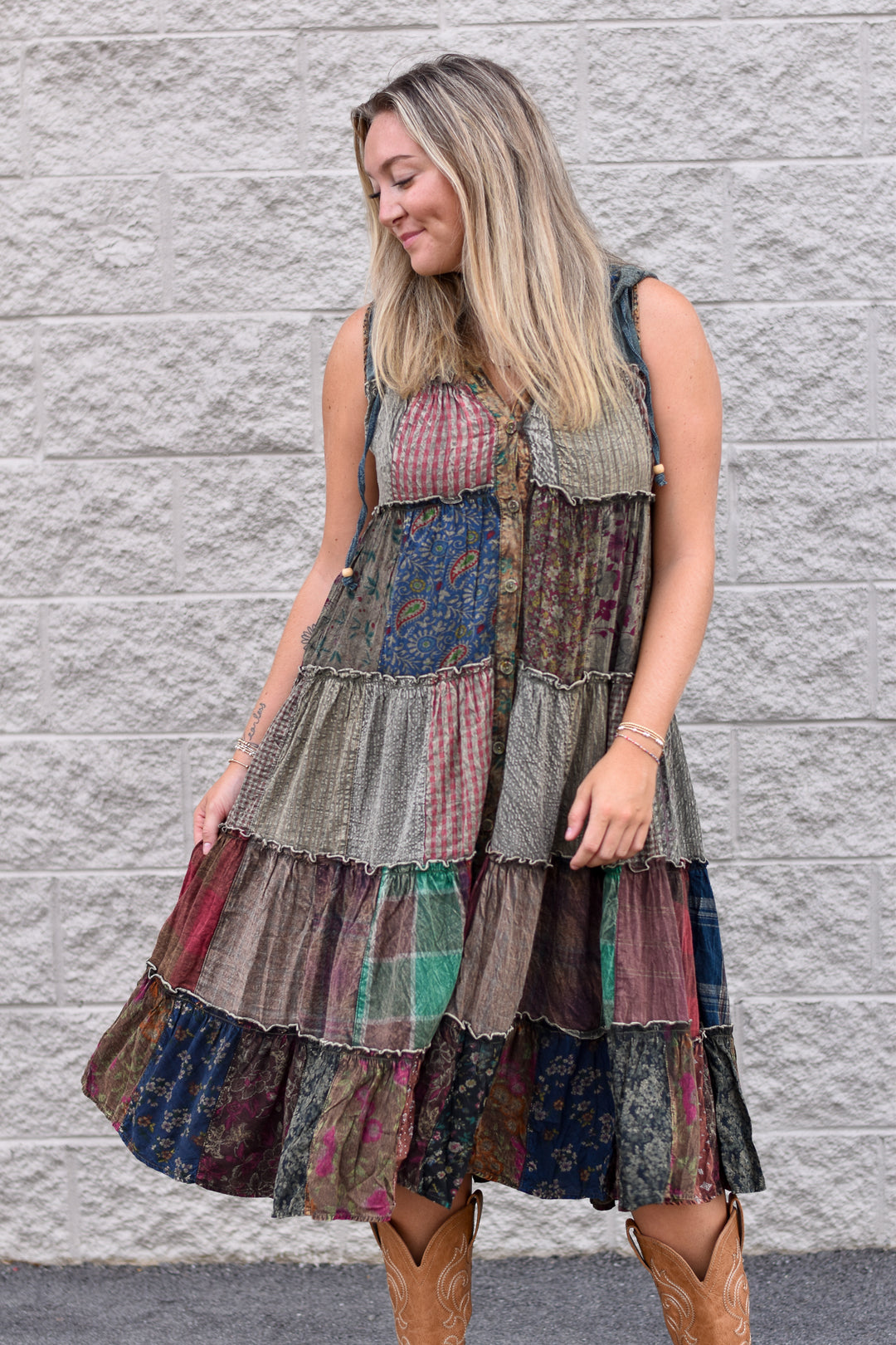 Wanderlust Patchwork Maxi Duster
