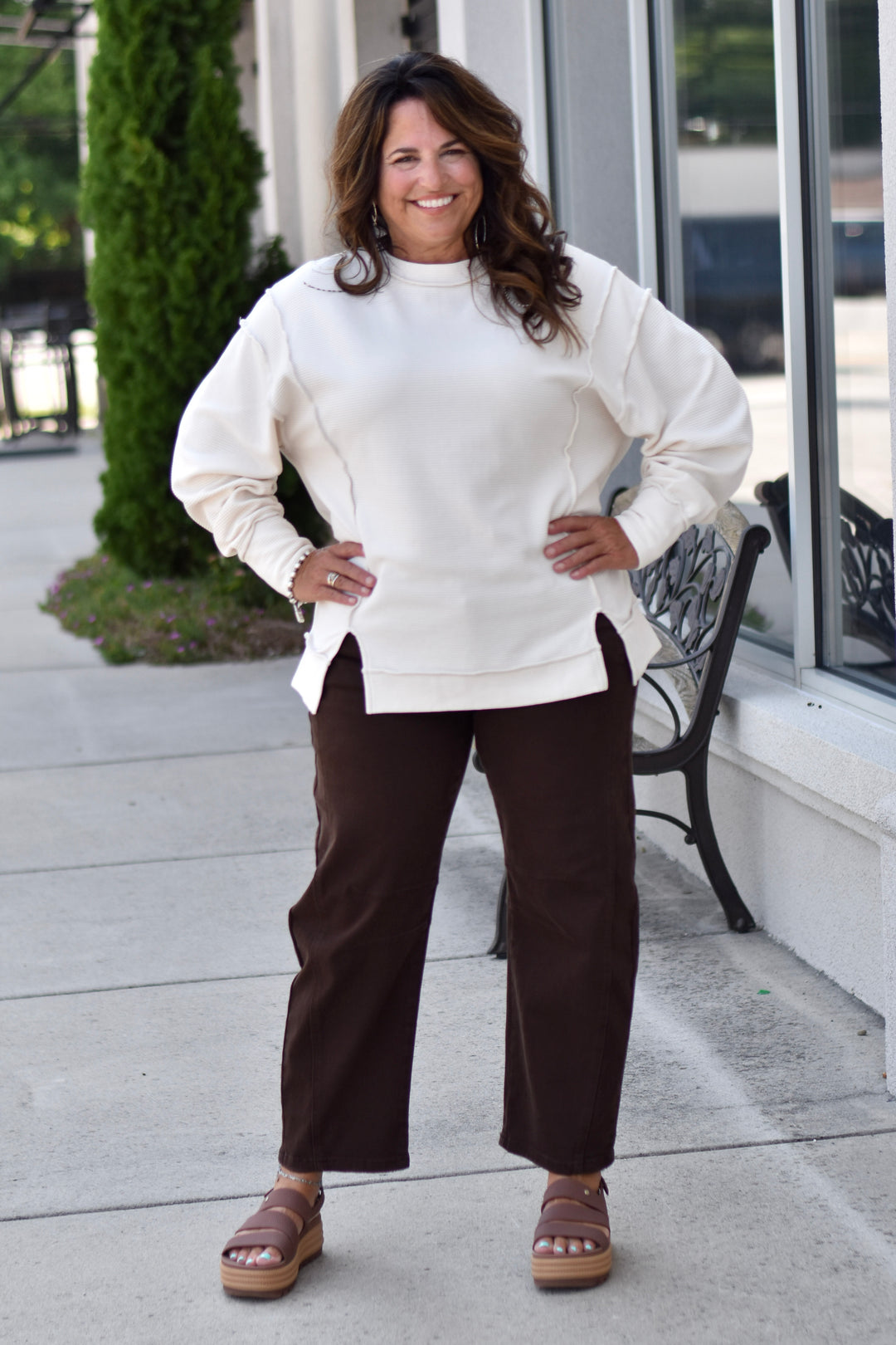 Vintage Washed Ease Pullover