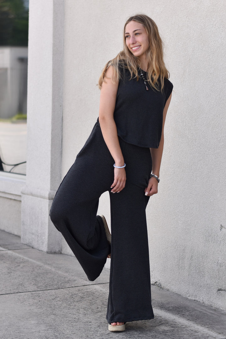 Date Night Reversible Wide Leg Jumpsuit