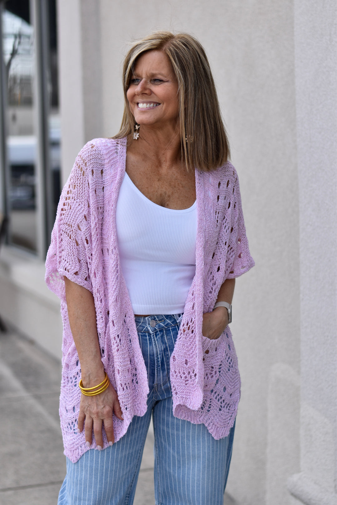 POL Strawberry Sweet Cardigan