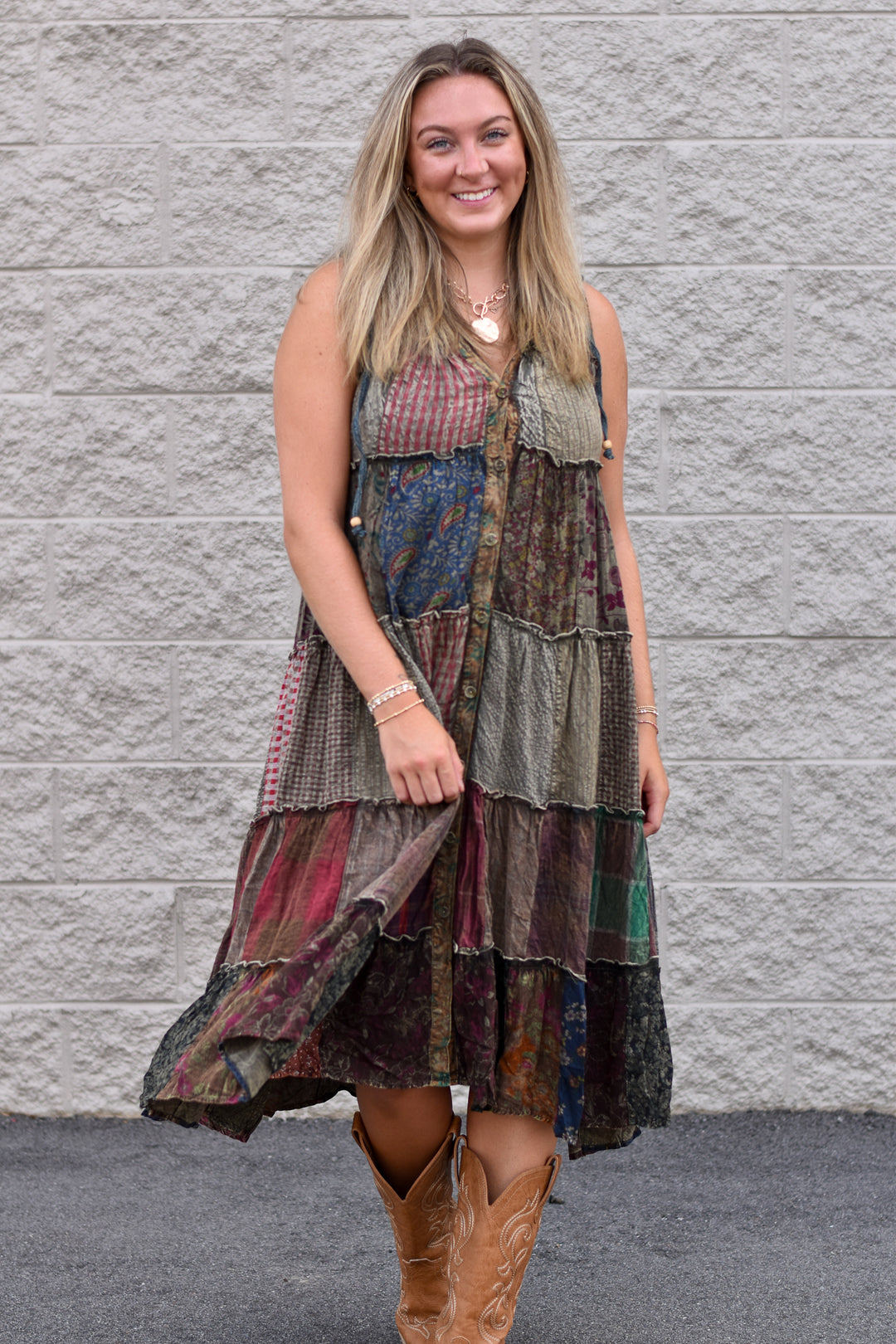 Wanderlust Patchwork Maxi Duster