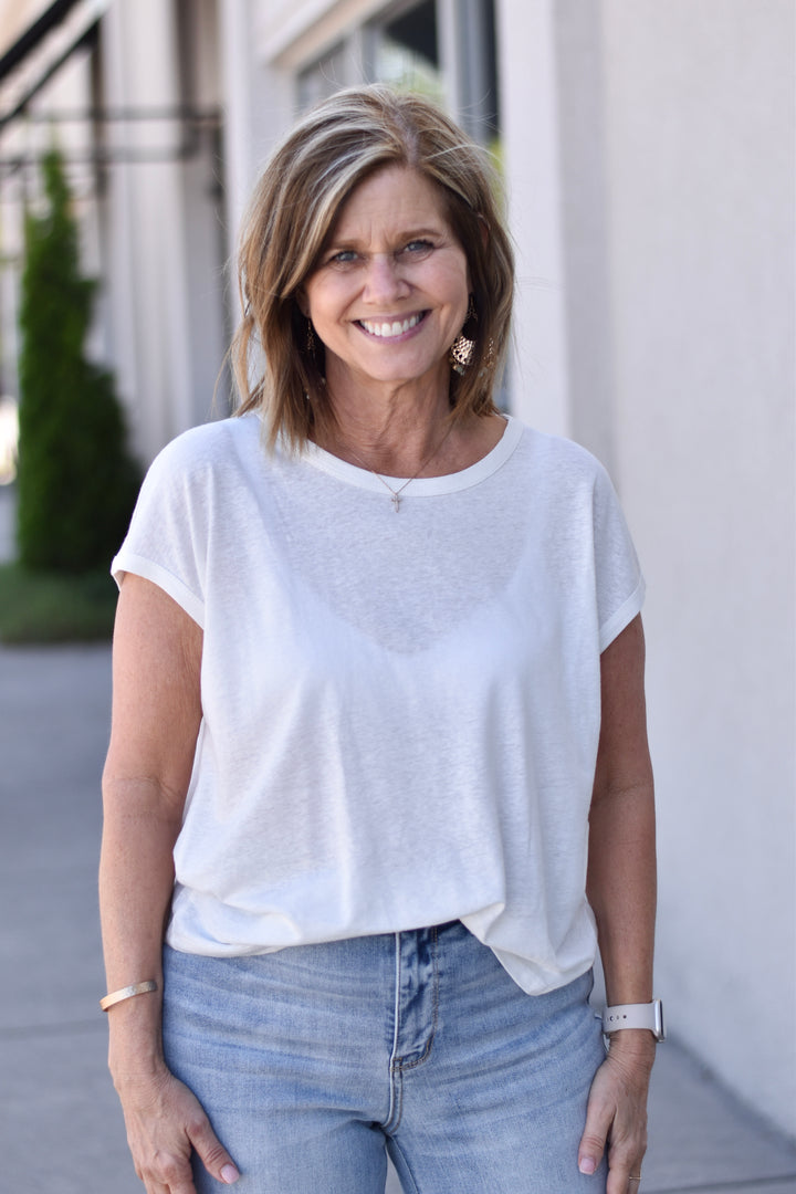 Nora Boxy Comfort Tee