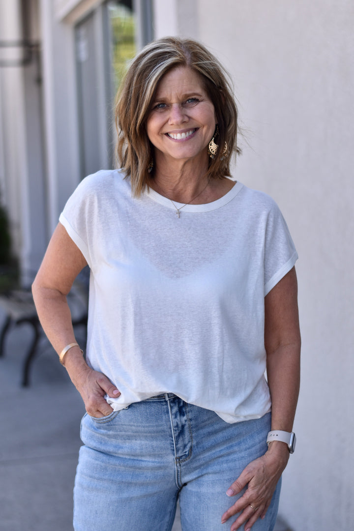 Nora Boxy Comfort Tee