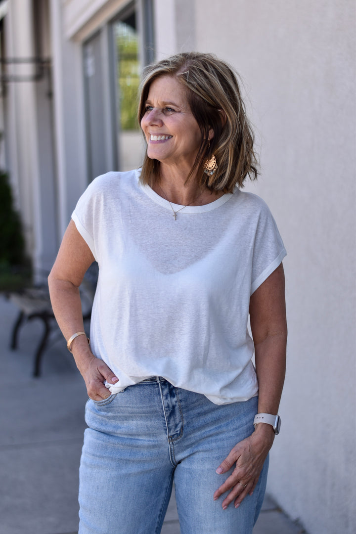 Nora Boxy Comfort Tee