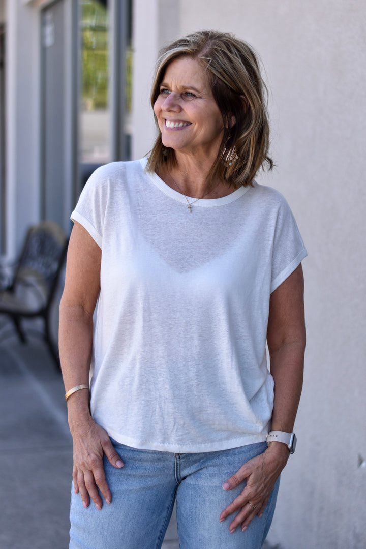 Nora Boxy Comfort Tee