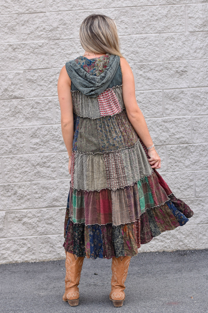 Wanderlust Patchwork Maxi Duster