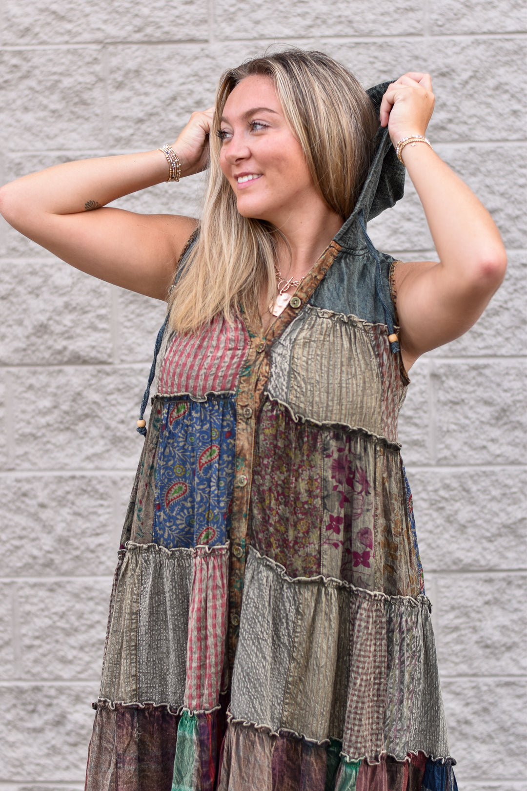 Wanderlust Patchwork Maxi Duster
