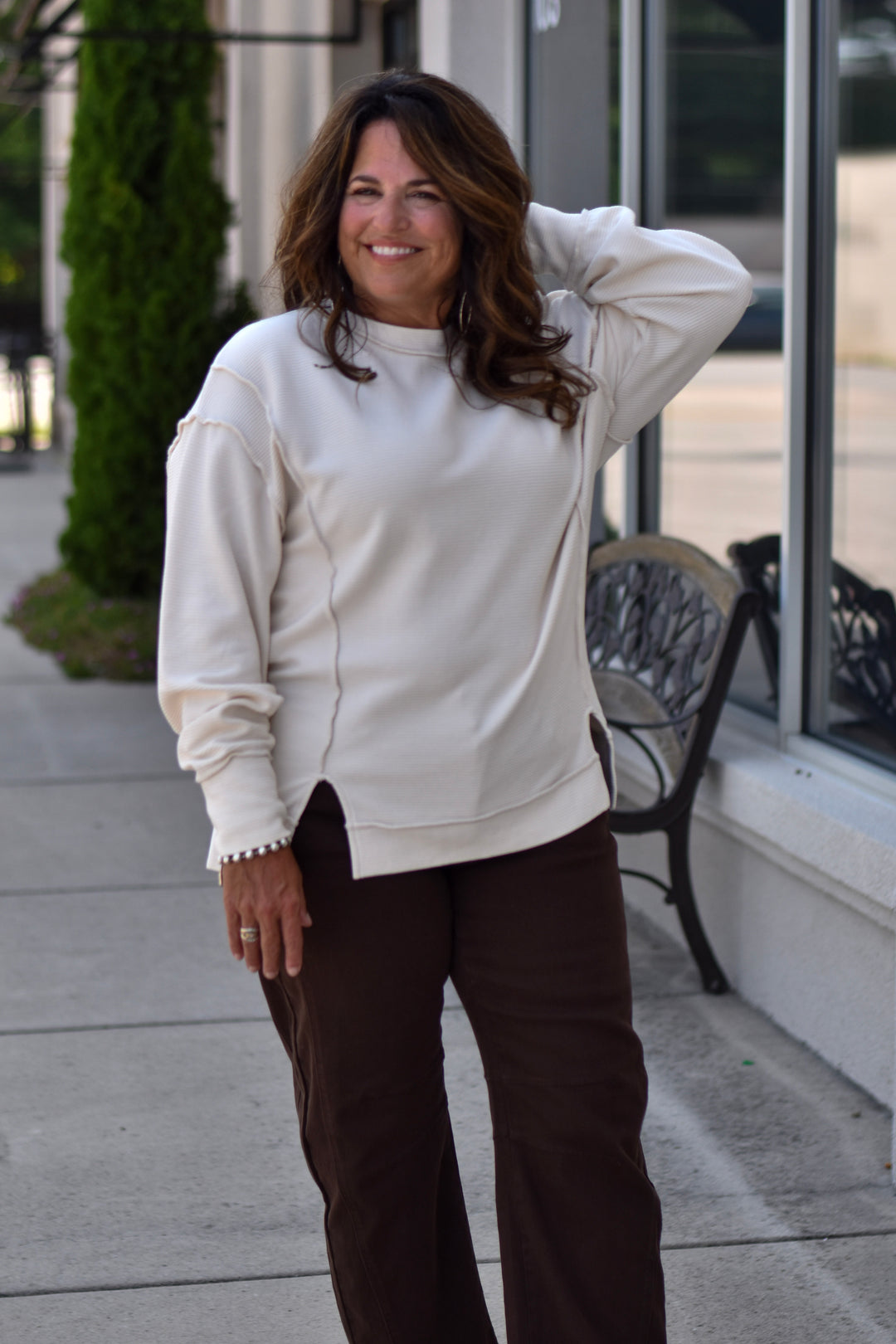 Vintage Washed Ease Pullover