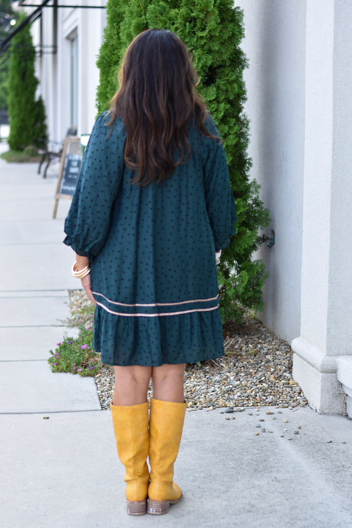 Umgee Polka Dot Dress