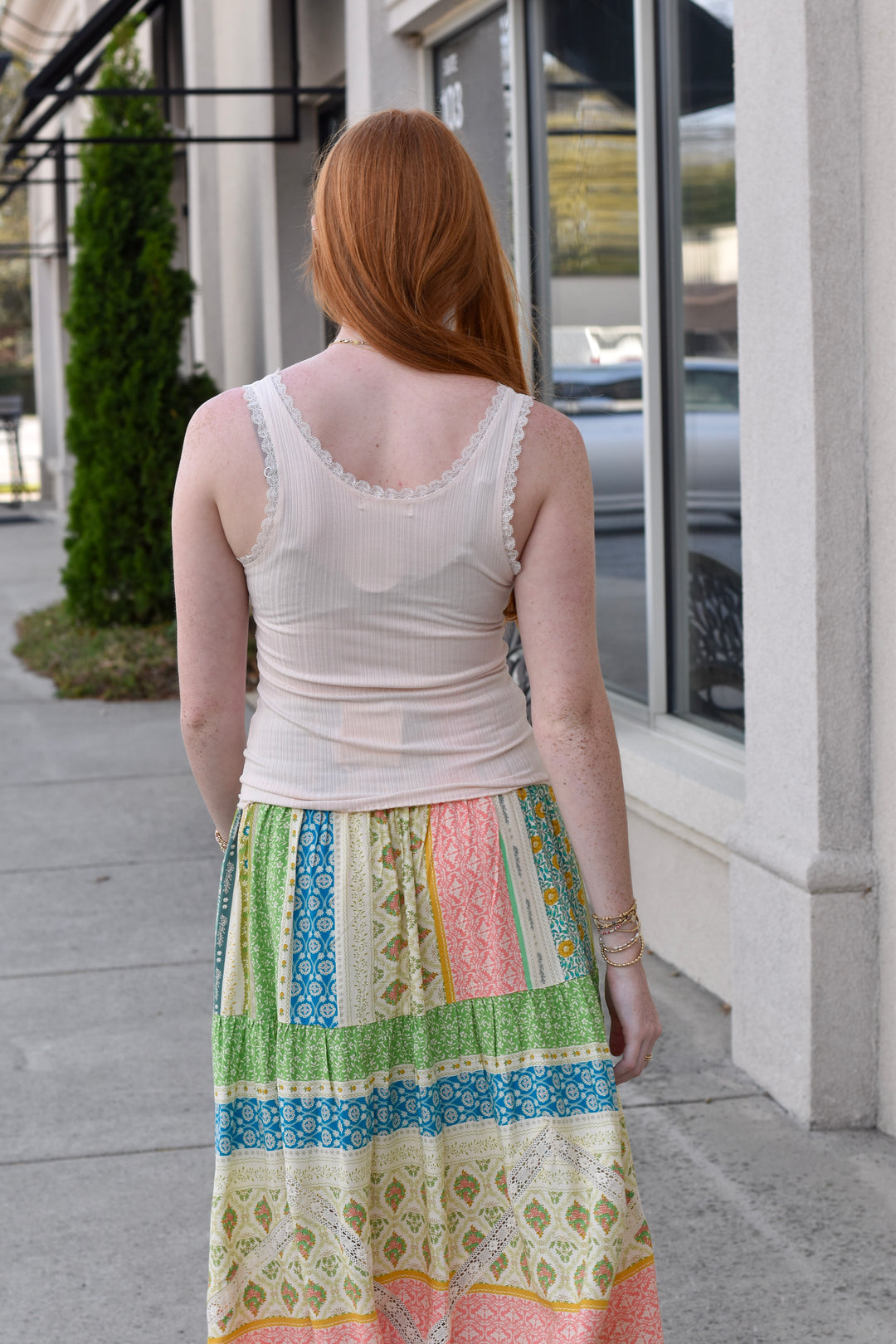 Lace & Layer Rib Tank