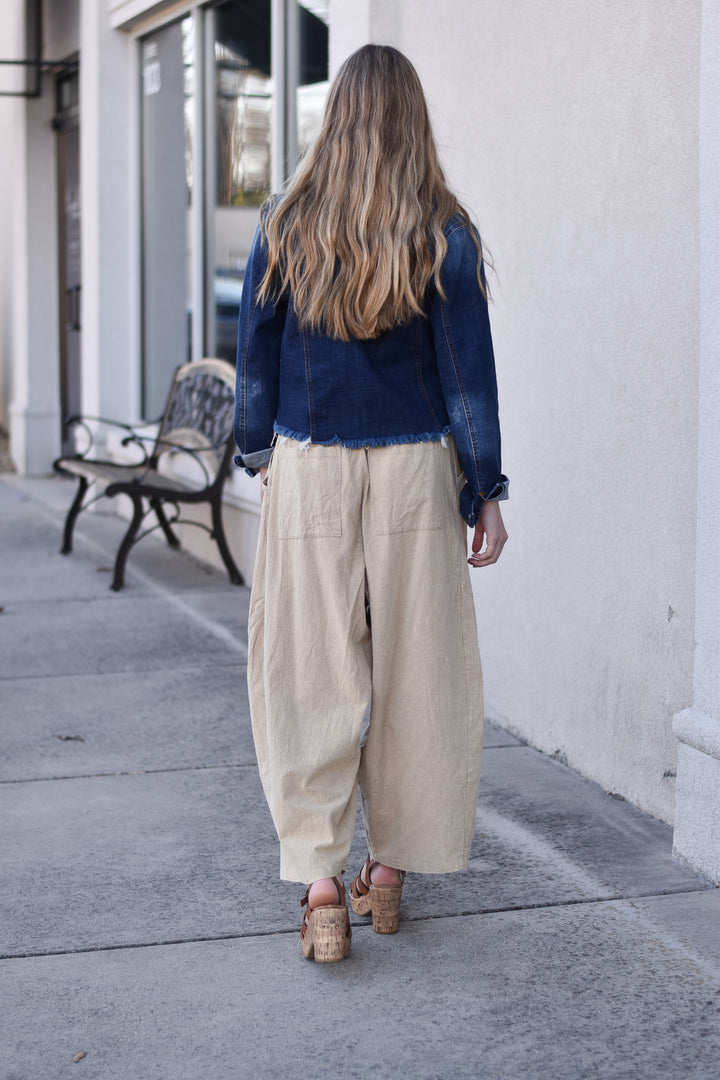 Shobu Mineral Washed Wide Leg Pants