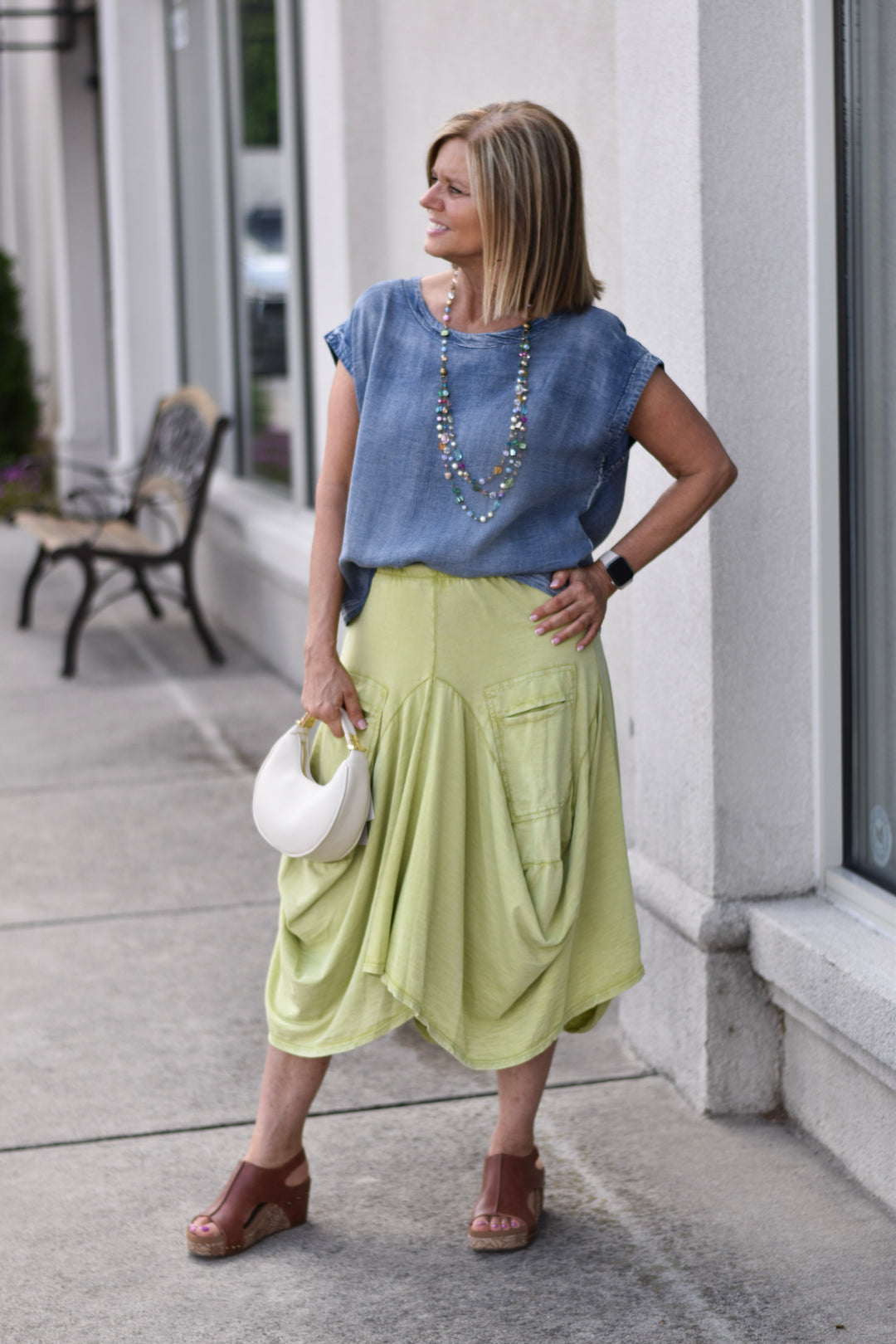 Tempo Paris Bubble Skirt