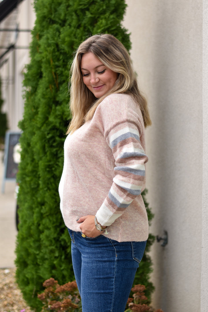 Colorblock Softness Sweater