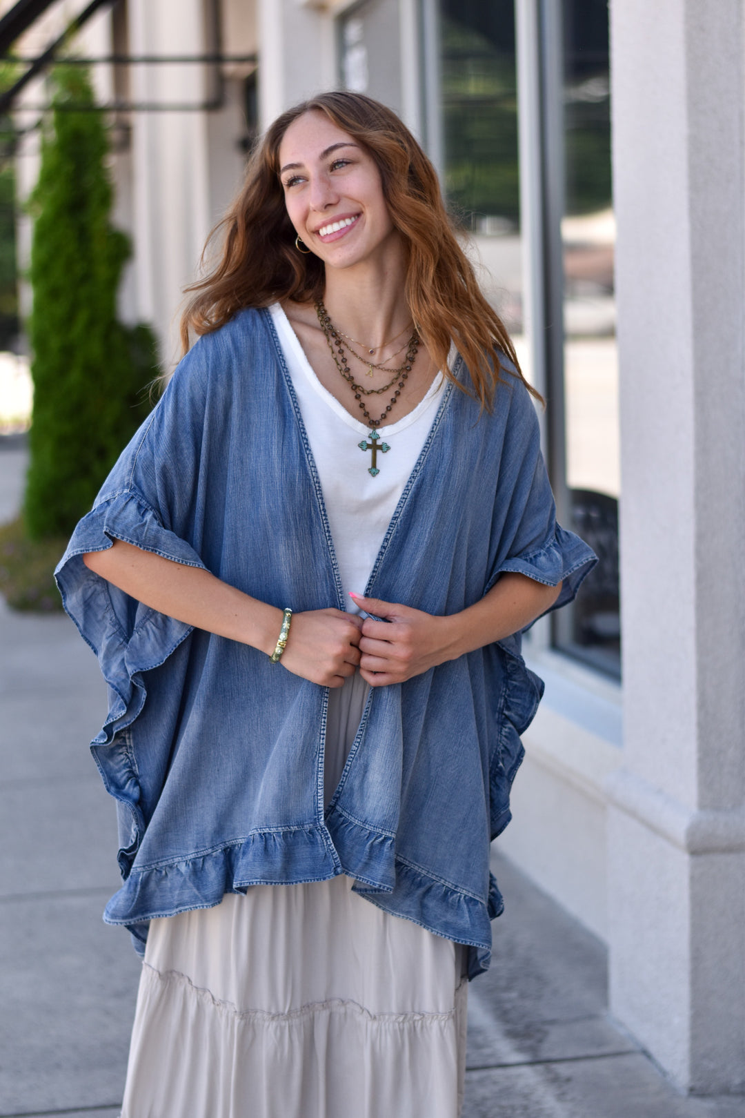 Willow Ruffle Cardi