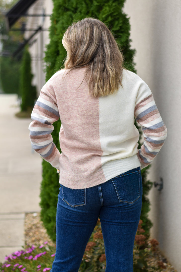 Colorblock Softness Sweater